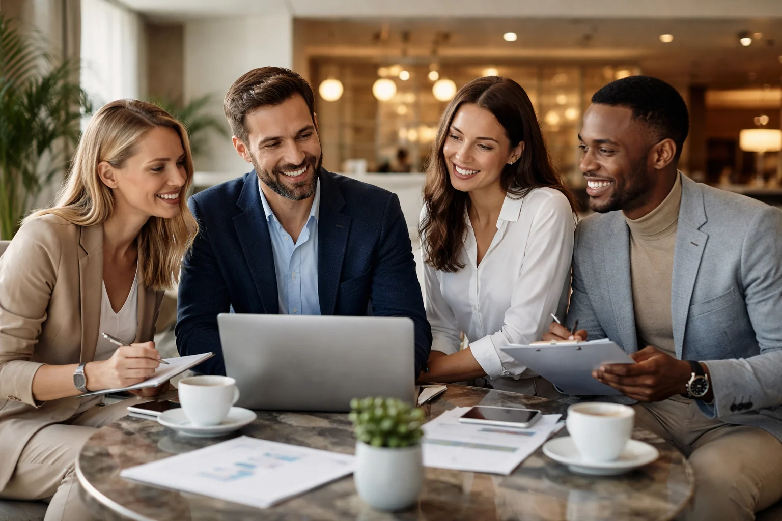 Teamarbeit bei Summit Hospitality Solutions