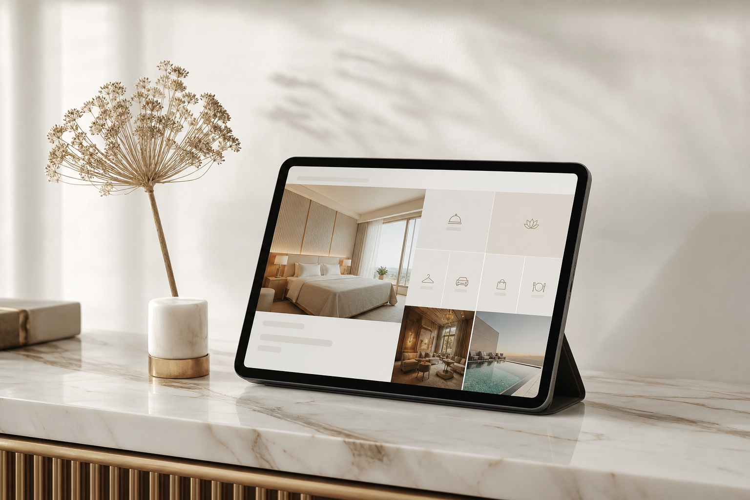 Gäste-App auf dem Smartphone — digitale Gästelösungen für Hotels